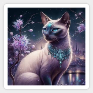 Fairy Siamese Sticker